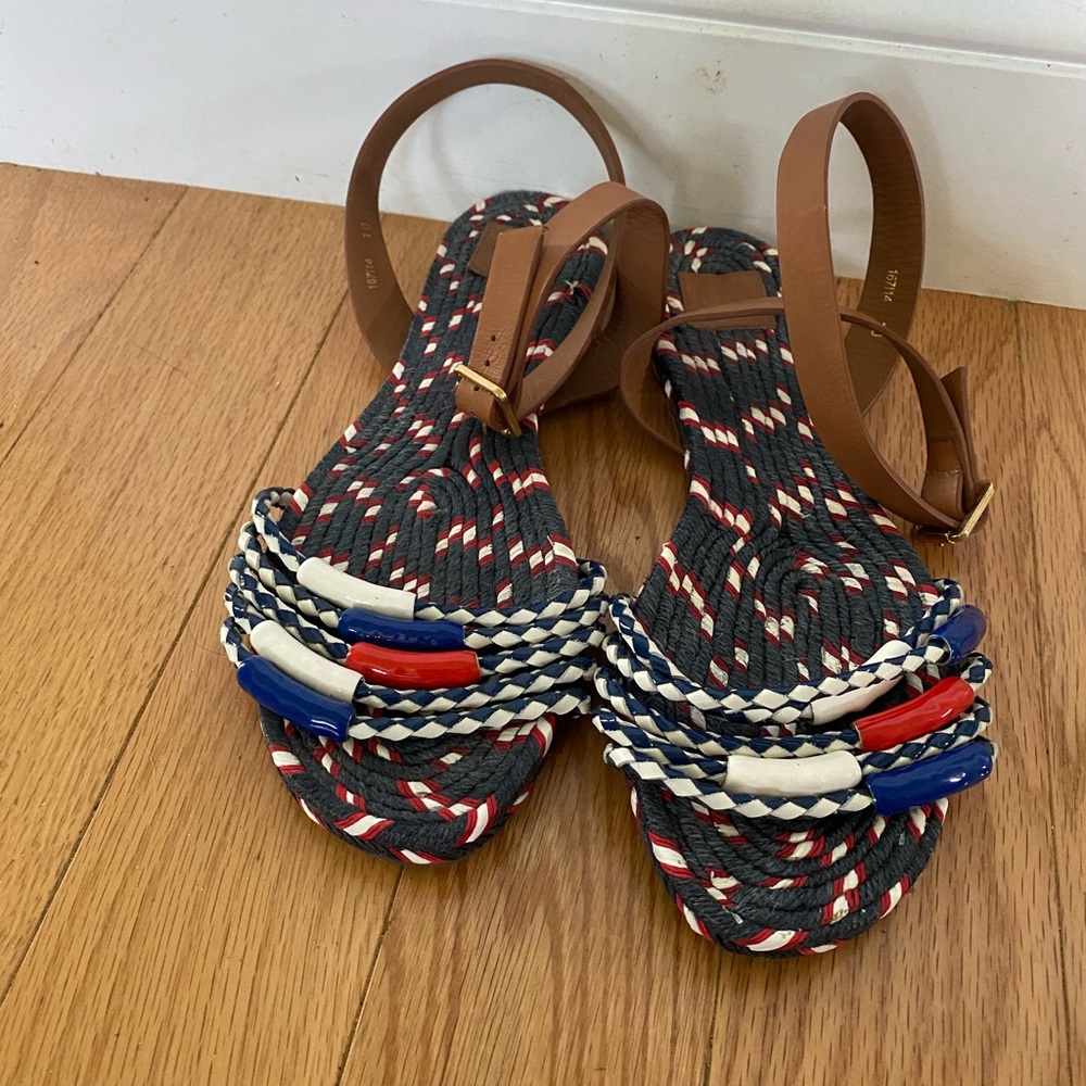 Tory Burch Beaded Sandals